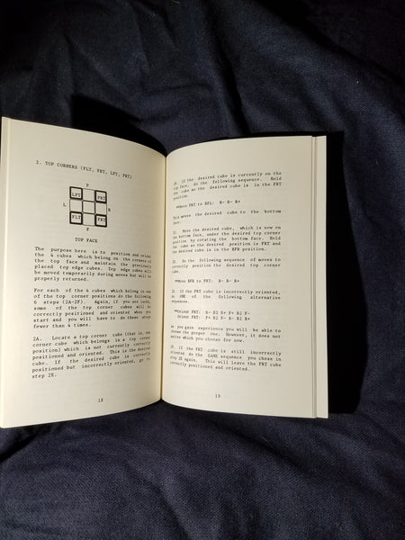The Simple Solution To Rubik's Cube Di James G. Nourse, Libro Bantam, 1981