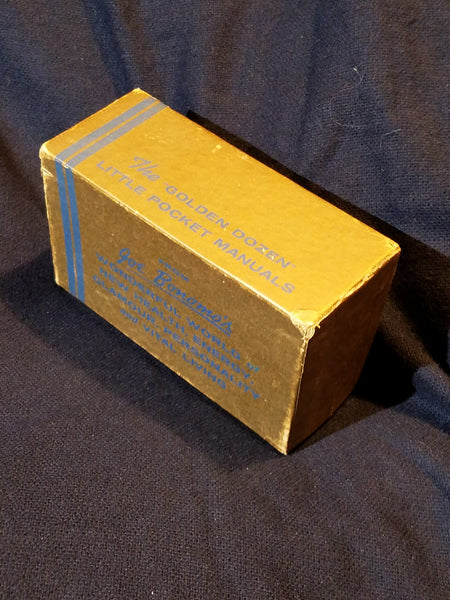 洋書 Golden Dozen Little Pocket Manuals Golden Dozen