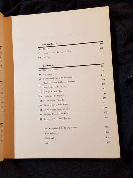 Fifty Classic Climbs of North America by Steve Roper and Allen Steck