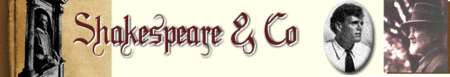formerly Shakespeare and Company Books, now VIcarious Experience logo