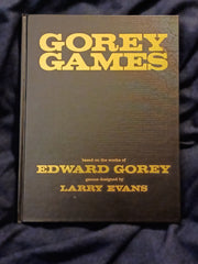 Gorey Games designed by Larry Evans.  Limited Edition of 750 copies.