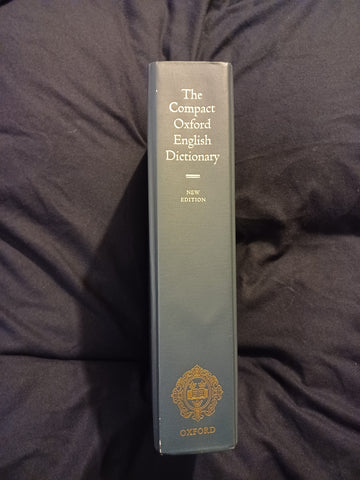 Compact Edition of The Oxford English Dictionary, Complete Text Reproduced Micrographically, Second Edition