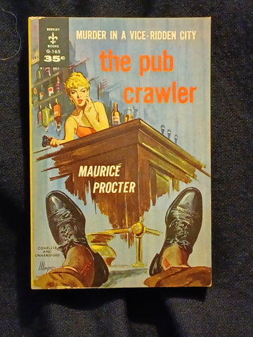 Pub Crawler by Maurice Procter. First Berkley printing