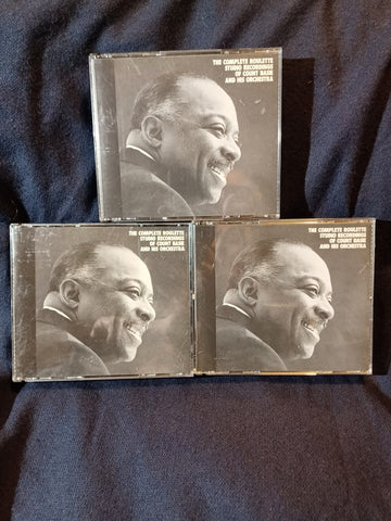 Complete Roulette Studio Recordings Of Count Basie And His Orchestra.  10 cd's