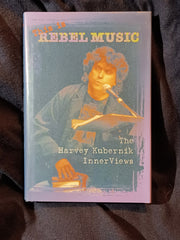 This is Rebel Music: The Harvey Kubernik InnerViews. Probably given by author to Ray Manczarek Jr.  of 'The Doors'