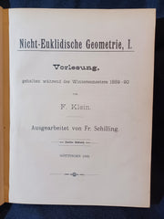 Nicht-Euklidische Geometrie Vorlesung  by Felix Klein