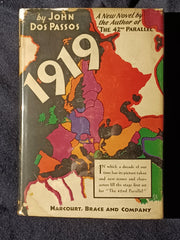 1919 by John Dos Passos. first edition  with dust jacket.