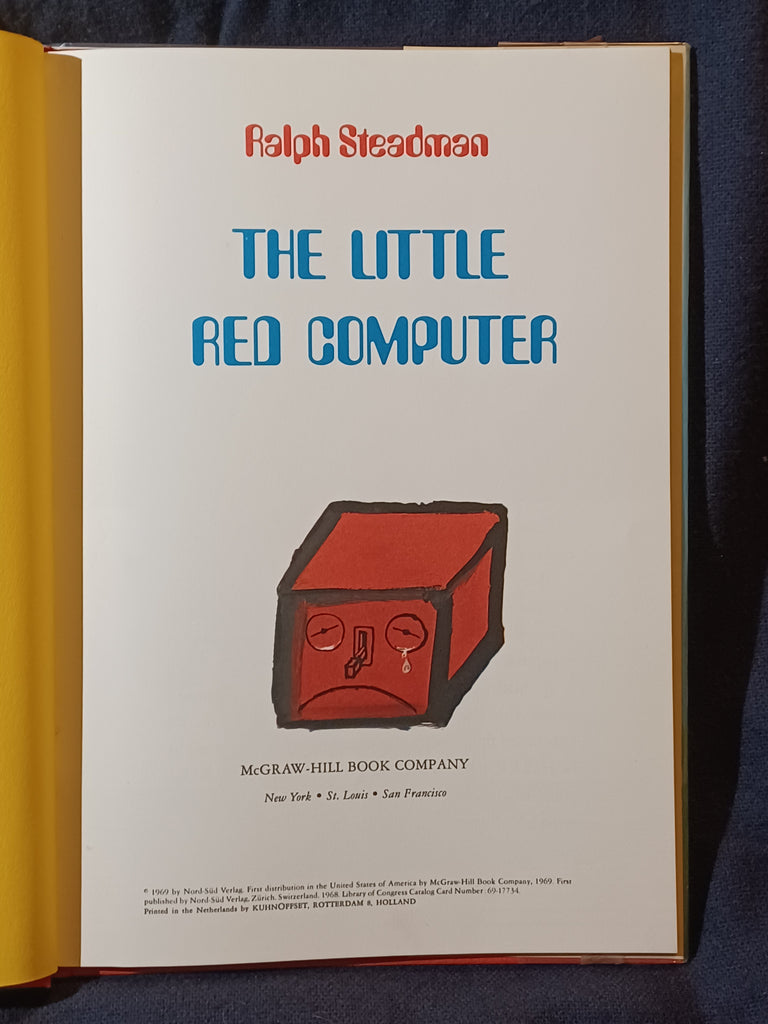 Ralph Computer Little Red Computer by Ralph Steadman. First U.S. printing – formerly ...