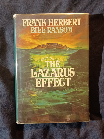 Lazarus Effect by Bill Ransom and Frank Herbert. Signed by both authors on the title page.
