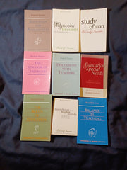 A collection of 14 Rudolf Steiner Titles with an addition of two Steiner related.