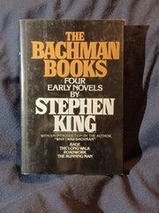 Bachman Books: Rage / The Long Walk / Roadwork / The Running Man by Stephen King writing as Richard Bachman. Book Club.