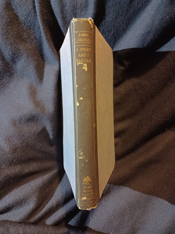 Sport and A Pastime by James Salter.  First Edition.