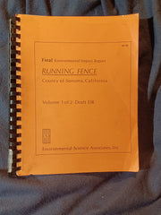 Final Environmental Impact Report Running Fence.