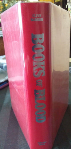 Books of Blood by Clive Barker. Illustrated by JK Potter and Harry O. Morris. Signed by Barker and Potter