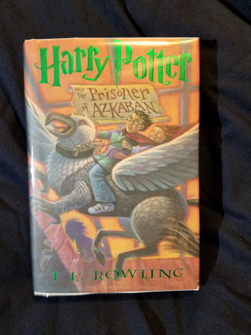 Harry Potter And The Prisoner Of Azkaban by J.K. Rowling. SIGNED BY ROWLING. FIRST PRINTING.