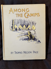 Among the Camps by Thomas Nelson Page. INSCRIBED BY PAGE