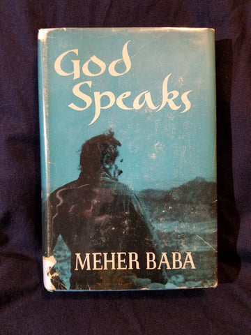 God Speaks by Meher Baba. First printing.
