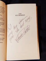 Alchemist by Paulo Coelho. First U.S. Printing. INSCRIBED by Coelho