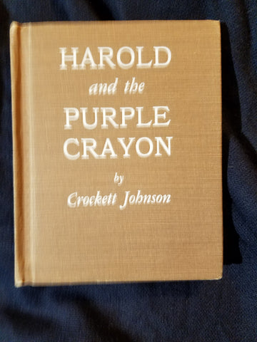 Harold and the Purple Crayon By Crockett Johnson. Early printing.
