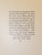Imaginary Letters by Ezra Pound. #40 in an edition of 50 copies signed by Ezra Pound