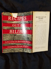 Recipes Out of Bilibid collected by Col. Halstead C Fowler, Compiled by Dorothy Wagner