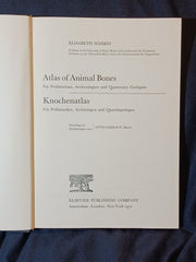 Atlas of Animal Bones by Elisabeth Schmid