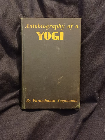 Autobiography of a Yogi by Paramhansa Yogananda. (1946)  first printing