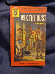 Ask the Dust by John Fante. Bantam Books. (1954). 1st Printing